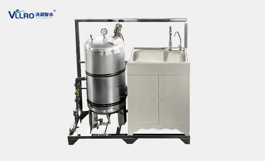 304 Stainless Steel Water Supply Purifier Machine